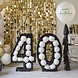 Balloon Mosaic 40 Black Balloon Mosaic 40 Black