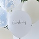 Communie Ballonnen 30cm 5st Communie Ballonnen 30cm 5st