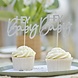 Cupcake Topper- Hey Baby Green and Nude Cupcake Topper- Hey Baby Green and Nude