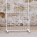 Backdrop White Grid Wire Backdrop White Grid Wire
