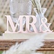 Decoration Mr & Mrs Table Decoration Rose Gold Acyrlic on Wood Decoration Mr & Mrs Table Decoration Rose Gold Acyrlic on Wood