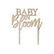 Cake Topper Wooden Baby in bloom Cake Topper Wooden Baby in bloom