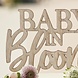 Cake Topper Wooden Baby in bloom Cake Topper Wooden Baby in bloom