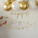 Gouden Slinger Happy Anniversary 2m Gouden Slinger Happy Anniversary 2m