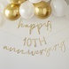 Gouden Slinger Happy Anniversary 2m Gouden Slinger Happy Anniversary 2m