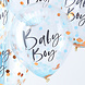 Blauwe Confetti Ballonnen Baby Boy 30cm 5st Blauwe Confetti Ballonnen Baby Boy 30cm 5st