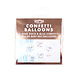 Blauwe Confetti Ballonnen Baby Boy 30cm 5st Blauwe Confetti Ballonnen Baby Boy 30cm 5st
