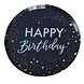Happy Birthday Borden Sterretjes 24,5cm 8st Happy Birthday Borden Sterretjes 24,5cm 8st