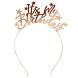 Rose Gouden Haarband Its My Birthday 21cm Rose Gouden Haarband Its My Birthday 21cm