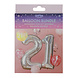 Ballonnen Set 21 Jaar Confetti 2 delig Ballonnen Set 21 Jaar Confetti 2 delig