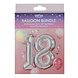 Ballonnen Set 18 Jaar Confetti 2 delig Ballonnen Set 18 Jaar Confetti 2 delig
