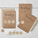 Beige Uitnodigingen Bruiloft 15cm 10st Beige Uitnodigingen Bruiloft 15cm 10st