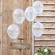 Confetti Ballon 30cm 5st Confetti Ballon 30cm 5st