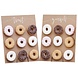 Tafeldecoratie Donut Standaard 42cm 2st Tafeldecoratie Donut Standaard 42cm 2st