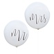 Ballonnen Mr & Mrs 92cm 2st Ballonnen Mr & Mrs 92cm 2st