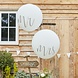Ballonnen Mr & Mrs 92cm 2st Ballonnen Mr & Mrs 92cm 2st
