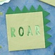 Dino Servetten Roar 16cm 16st Dino Servetten Roar 16cm 16st