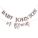 Bunting Customisable Baby in Bloom Foiled Bunting Customisable Baby in Bloom Foiled