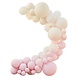 Roze Wit Creme Ballonnenboog DIY Set Roze Wit Creme Ballonnenboog DIY Set