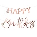 Rose Gouden Happy Birthday Letterslinger 2m Rose Gouden Happy Birthday Letterslinger 2m