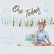 Decoratie Set 1 Jaar Jongen 4 delig Decoratie Set 1 Jaar Jongen 4 delig