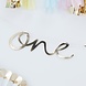 Gouden Letterslinger 1 Jaar 1,5m Gouden Letterslinger 1 Jaar 1,5m