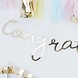 Gouden Letterslinger Congratulations 1,5m Gouden Letterslinger Congratulations 1,5m