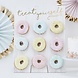Tafeldecoratie Donut Standaard 42cm Tafeldecoratie Donut Standaard 42cm