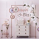 Borden Bloemen 21,5cm 8st Borden Bloemen 21,5cm 8st