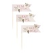 Cocktailprikkers Par Tea 11cm 12st Cocktailprikkers Par Tea 11cm 12st