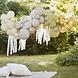 Ballonnenboog Pastel Met Slingers Ballonnenboog Pastel Met Slingers