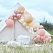 Balloon Arch Rose Gold Chrome Latex Plastic 205 Parts Balloon Arch Rose Gold Chrome Latex Plastic 205 Parts