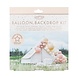Balloon Arch Rose Gold Chrome Latex Plastic 205 Parts Balloon Arch Rose Gold Chrome Latex Plastic 205 Parts