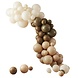 Taupe Bruin Perzik Ballonnenboog Waaiers DIY Set Taupe Bruin Perzik Ballonnenboog Waaiers DIY Set