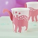 Dino Bekers 250ml 8st Dino Bekers 250ml 8st
