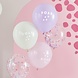 Dino Confetti Ballonnen Roar 30cm 5st Dino Confetti Ballonnen Roar 30cm 5st