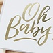 Gastenboek Oh Baby 21cm Gastenboek Oh Baby 21cm