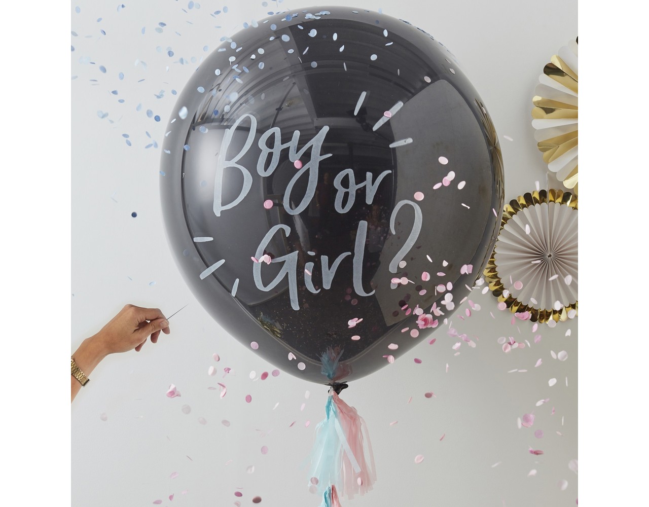 Gender Reveal Ballon Boy Or Girl 90cm Partywinkel