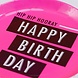 Happy Birthday Borden 23cm 8st Happy Birthday Borden 23cm 8st