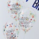 Blauwe Ballonnen Set Happy Birthday Dickhead 2,5m Blauwe Ballonnen Set Happy Birthday Dickhead 2,5m