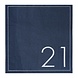 Blauwe Servetten 21 Jaar 16,5cm 16st Blauwe Servetten 21 Jaar 16,5cm 16st