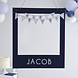 Blauwe Happy Birthday Photobooth Frame Blauwe Happy Birthday Photobooth Frame