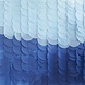 Blauwe Hangdecoratie Ombre 2m Blauwe Hangdecoratie Ombre 2m