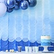 Blauwe Hangdecoratie Ombre 2m Blauwe Hangdecoratie Ombre 2m