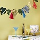 Gekleurde Tassel Slinger Met Bladeren 2m Gekleurde Tassel Slinger Met Bladeren 2m