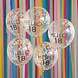 Doorzichtige Confetti Ballonnen 18 Jaar 30cm 5st Doorzichtige Confetti Ballonnen 18 Jaar 30cm 5st