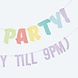 Gekleurde Slinger Let'S Party! 2m Gekleurde Slinger Let'S Party! 2m