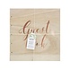 Guest Book Wooden Rose Gol Guest Book Wooden Rose Gol