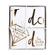 6 Sashes I Do Crew Paper/Foil 75x10 cm 6 Sashes I Do Crew Paper/Foil 75x10 cm