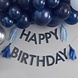 Blauwe Happy Birthday Slinger Tassels 1,5m Blauwe Happy Birthday Slinger Tassels 1,5m